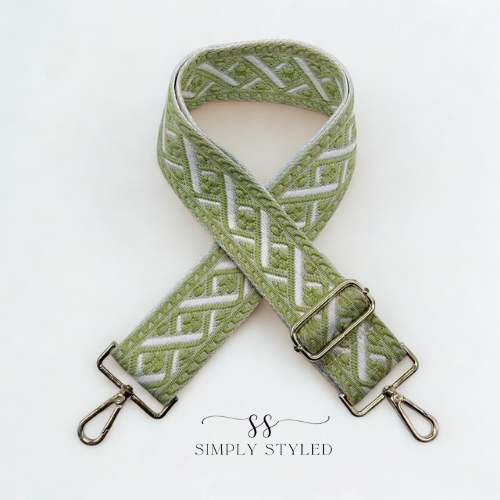 Light Green Woven Adjustable Handbag Strap – Simply Style